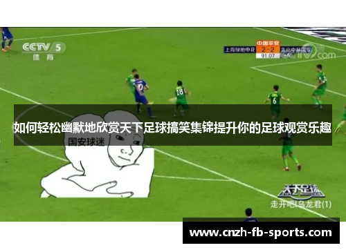 如何轻松幽默地欣赏天下足球搞笑集锦提升你的足球观赏乐趣